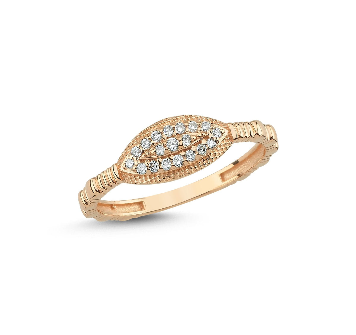 0.12 Carat Diamond Design Ring 
