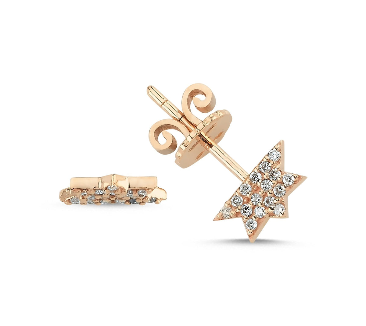0.15 Carat Diamond Earrings 