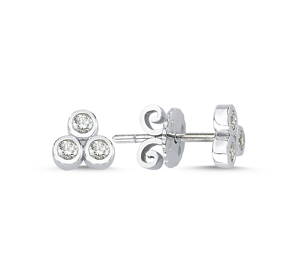 0.23 Carat Diamond Earrings 