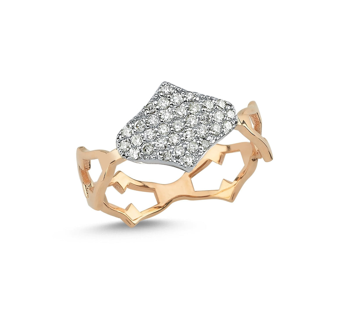 0.28 Carat Diamond Design Ring 