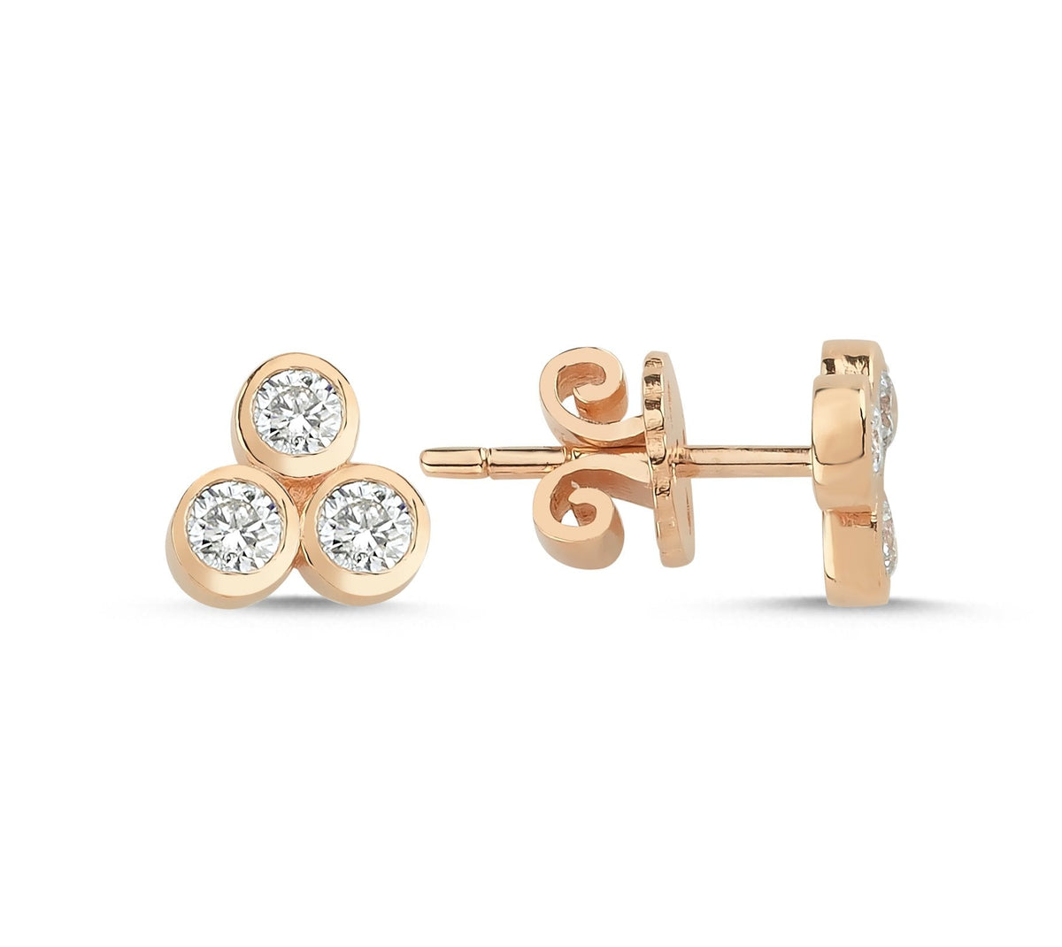 0.40 Carat Diamond Earrings 
