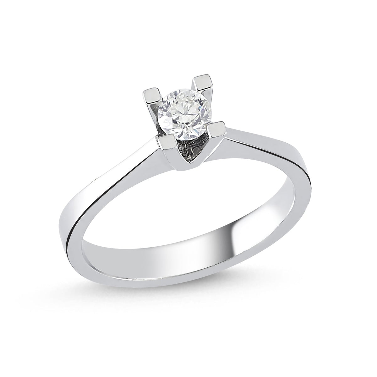 0.14 Carat Diamond Solitaire Ring 